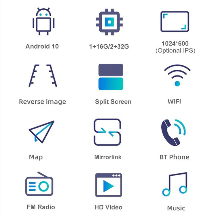 مانیتور خودرو Mediabar سایز 9اینچ مناسب برای دنا پلاس